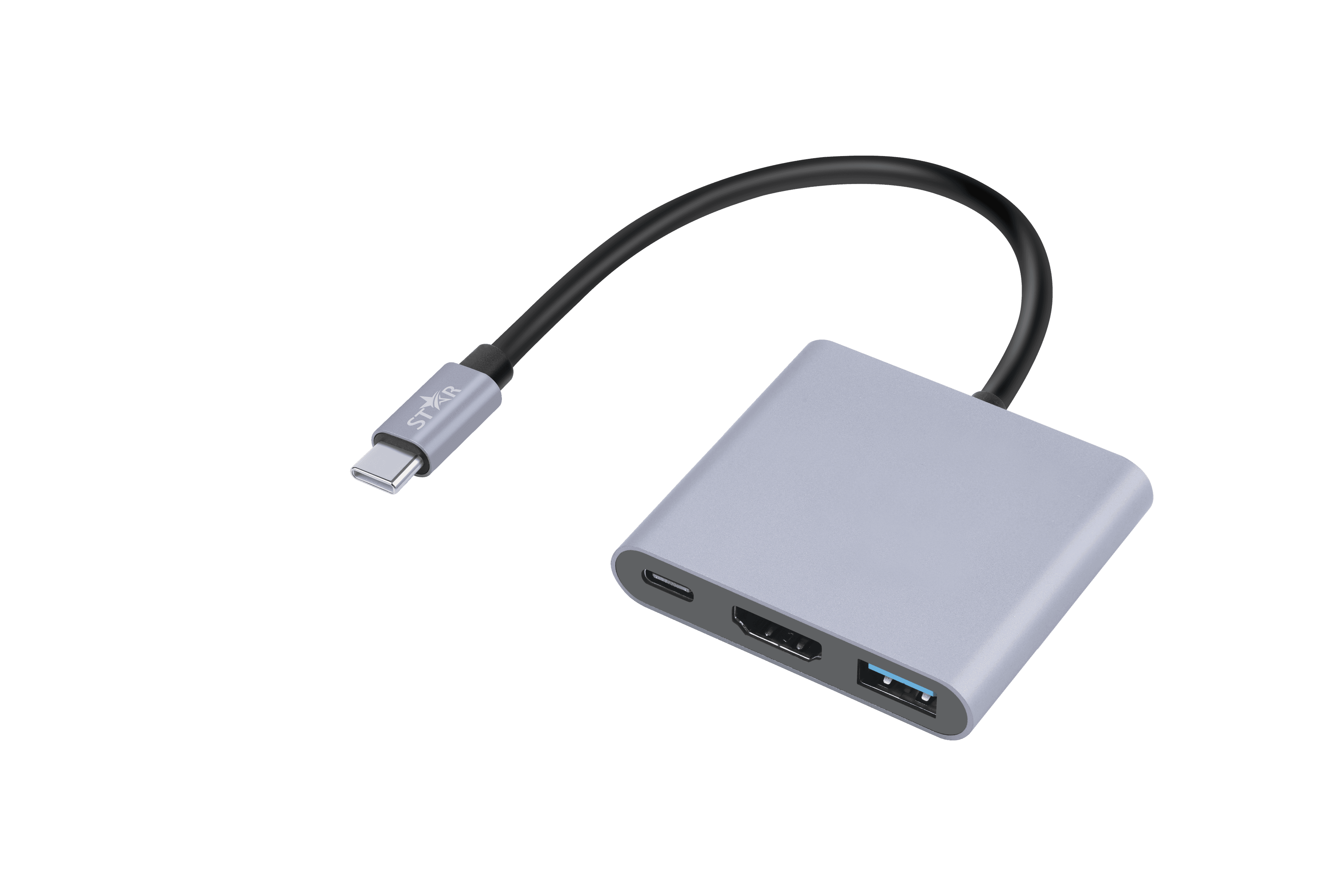 TYPE-C 3 IN 1 HUB