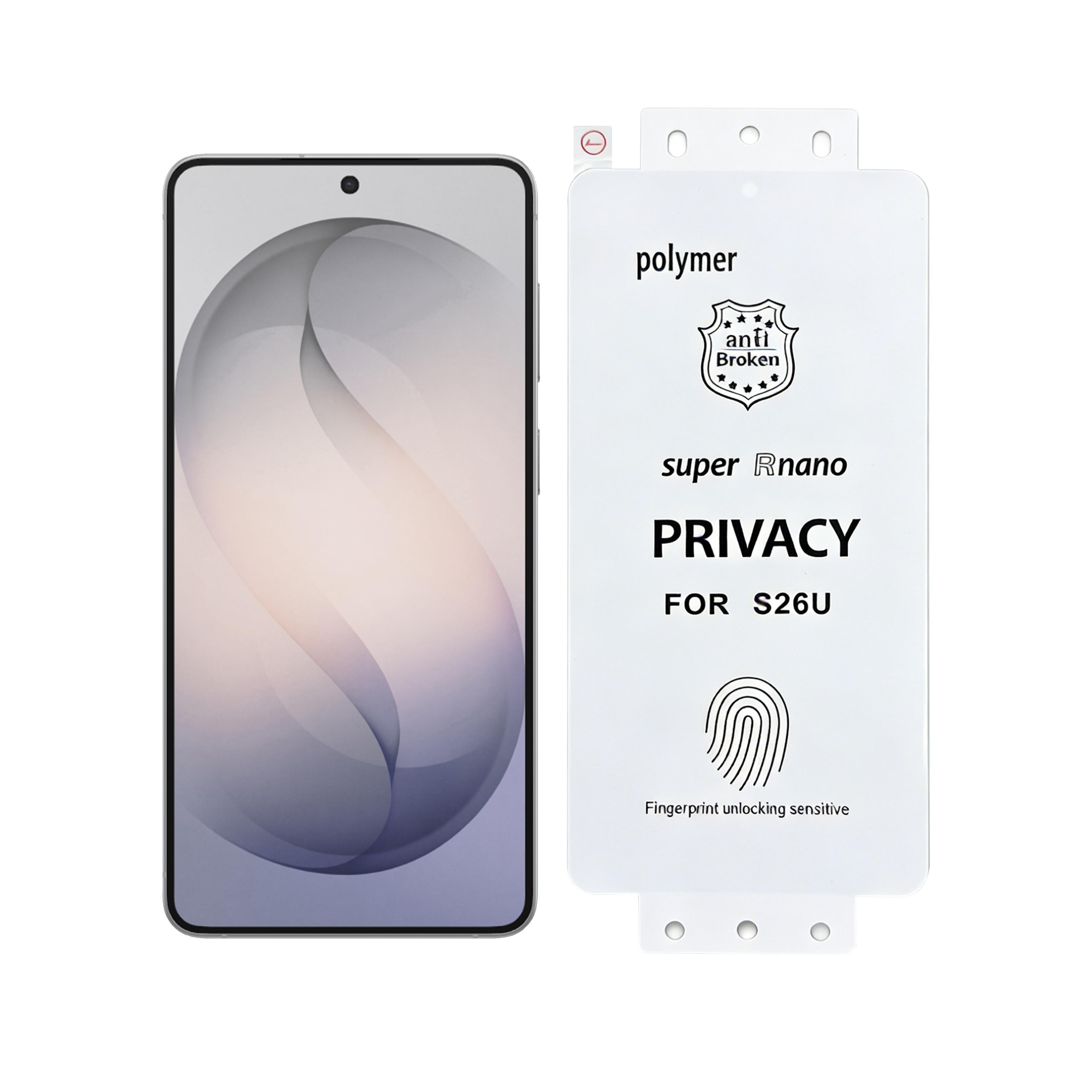 Samsung Galaxy s26 Plus Star Privacy Polymer Film Screen Protector