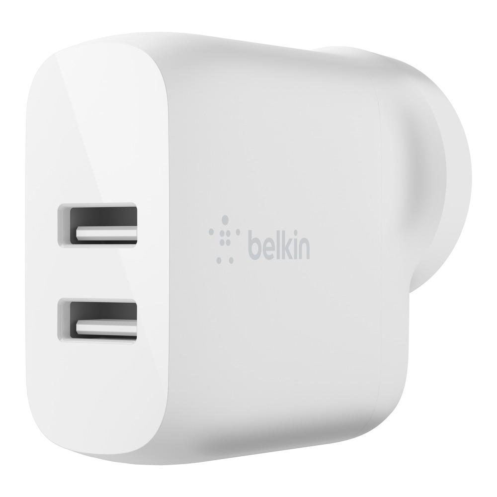Belkin BOOSTCHARGE Dual USB-A Wall Charger 24W