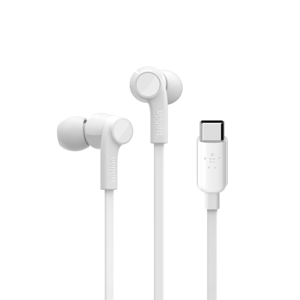 Belkin USB-C IN-EAR HEADPHONES WHITE