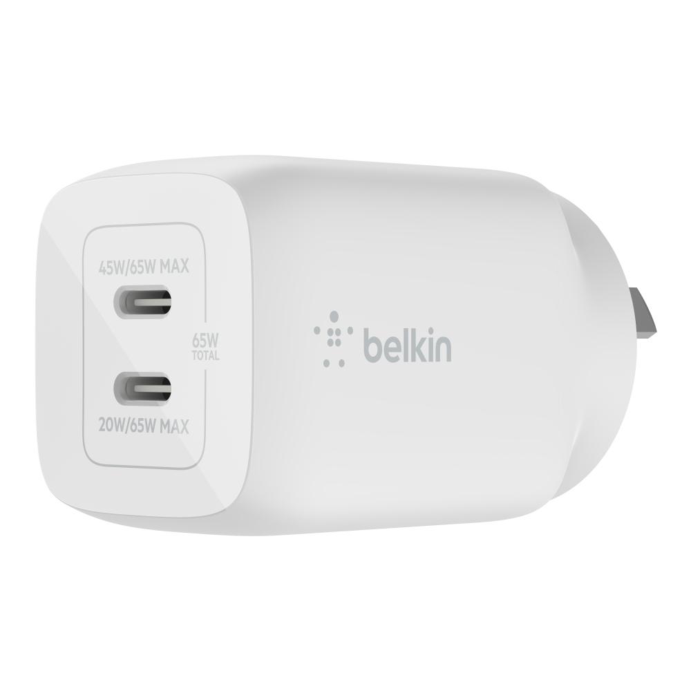 Belkin BOOST UP Dual USB-C Wall Charger